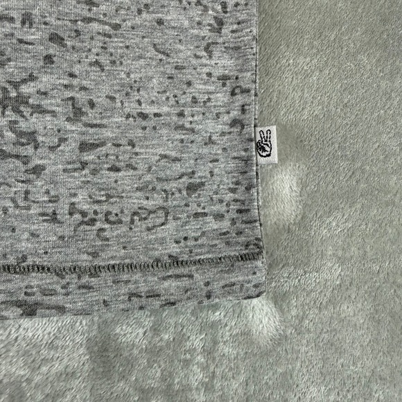 John Varvatos Burnout Pocket Tee T-Shirt Mens XS Heather Gray Stretch $89 NWT - Picture 5 of 8